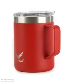 double wall travel mug 350 ml snowhawk model angel