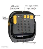 چراغ شارژی و کمپینگ اسمال سان مدل W893-1