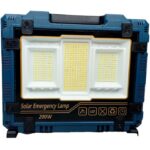 پروژکتور شارژی خورشیدی 200 وات مدل W8109-1 - Image 6