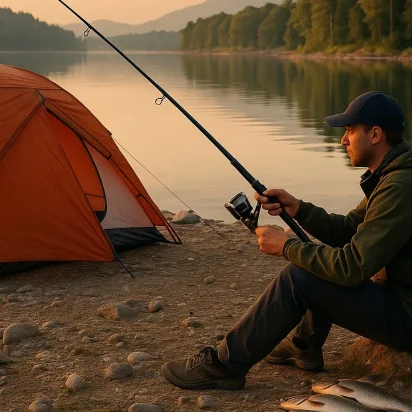 ترفندهای ماهیگیری در آب‌های شیرین با تجهیزات ساده